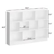 Binegar – Wide Natural Wood Display & Storage Unit