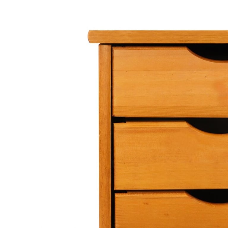 6 Drawer Rolling Storage Chest