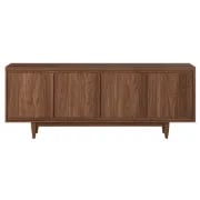 Picture of Olsen Natural Wood TV Unit – Four Doors & Tapered Legs