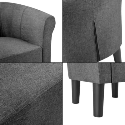 صورة كرسي روما المبطن من الخشب الطبيعي