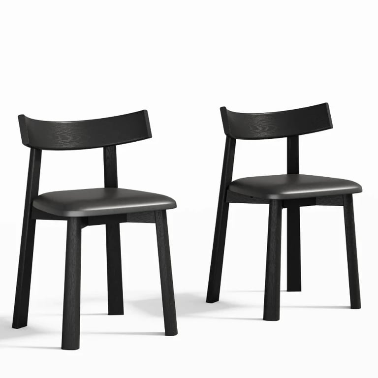 Picture of Kairo Noir Dining Chair – Painted Elegance in Natural Wood