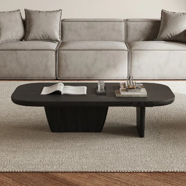 صورة Vireon Modern Oval Coffee Table