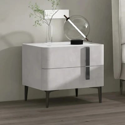 Picture of Ferezi Modern Nightstand - 2 drawers
