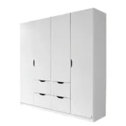 Picture of Freiham revolving door wardrobe natural wood