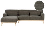 Picture of Milano L-Shaped Sectional – Natural Wood