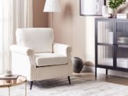 Picture of Daroa Modern Armchair – Natural Wood with Stainless Steel Legs