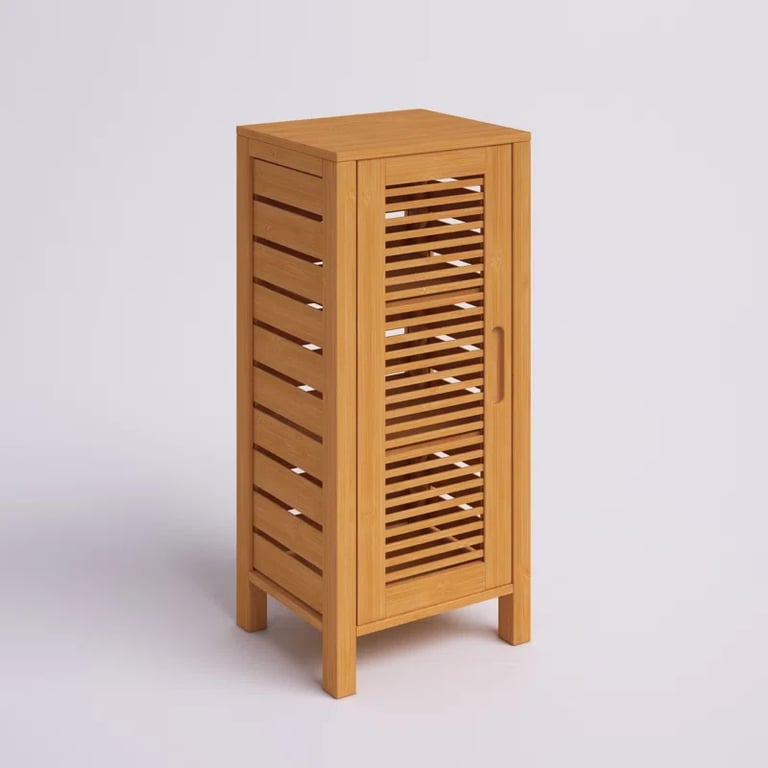 Picture of Paolo Natural wood Bathroom cabinet