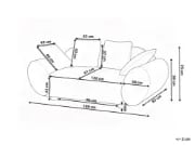 Amélie Sofa - Natural wood.