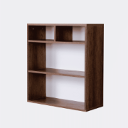 Picture of Amour Coffee Corner Shelf Natural wood – Open Storage Design in Natural Wood