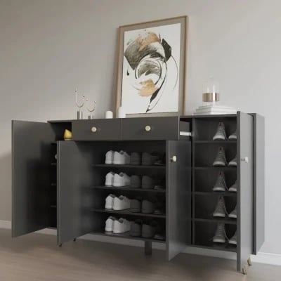 صورة آليا خزانة أحذية متعددة الاستخدام