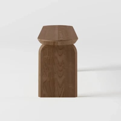 Picture of Nero Natural  Wood Dining Bench – Durable Elegance