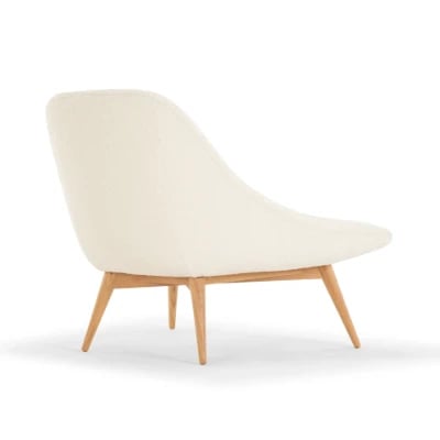 Picture of Elton Accent Chair – Classic Meets Modern with Natural Wood Legs