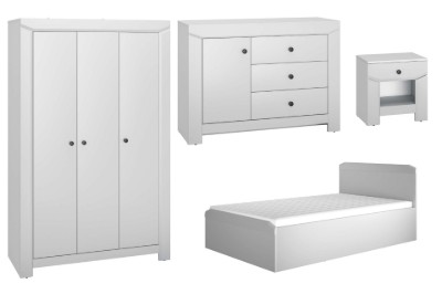 Picture of Nayelle – Natural Wood Bedroom Set