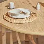 Picture of Miro Round Dining Table – Natural Wood