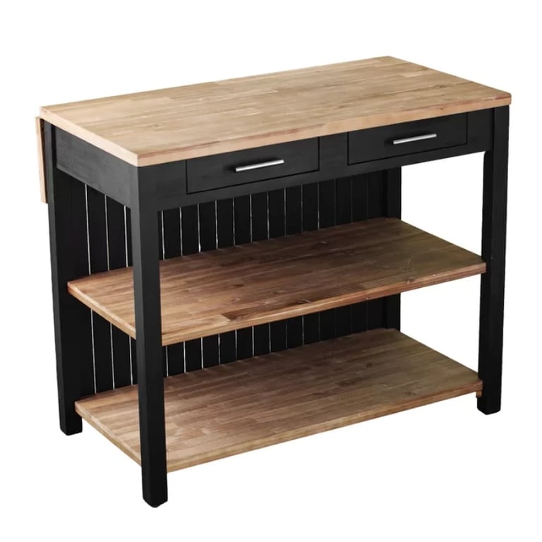 Cusin Kitchen Island With Storage
