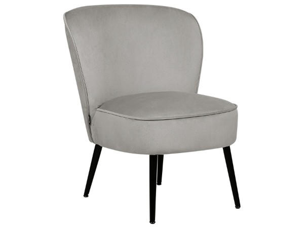 Picture of Landro Armless Upholstered Natural wood chair