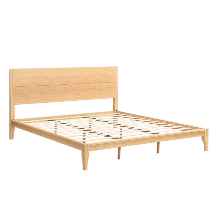Arin – Minimalist Bed Design – Natural Wood