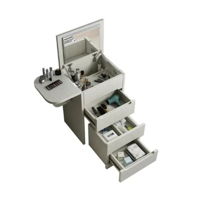 Picture of Nordic dresser with stool and mirror