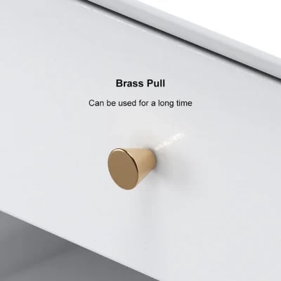 صورة طاولة غرفة نوم ريني مع درج