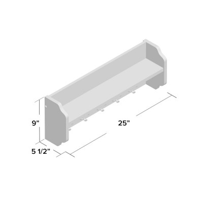 Page Utility Wall Shelf