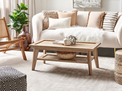 Picture of Tavira Rustic Coffee Table – Natural Wood with Timeless Charm