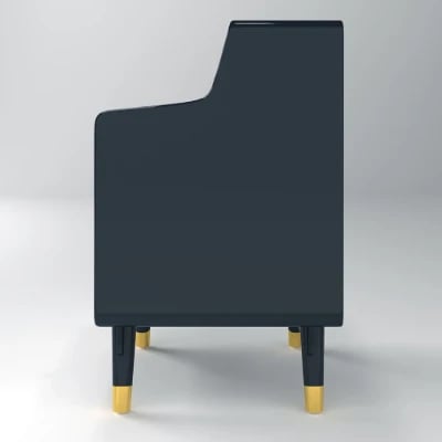 صورة سولو - طاولة غرفة نوم حديثة - 2 درج