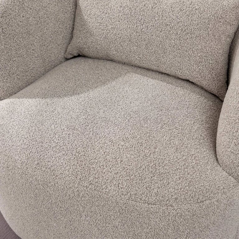 صورة .مونارك كرسي بذراعين منحنيين – من الخشب الطبيعي