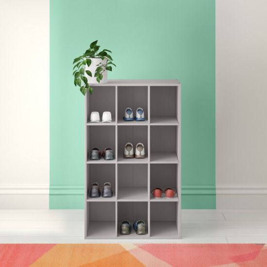 Barbara 12 Pair Stackable Shoe Storage Cabinet