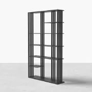 صورة خزانة كتب باولو مع  أرفف - خشب طبيعى