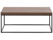 Picture of Delano Natural Wood Coffee Table with A Metal Frame