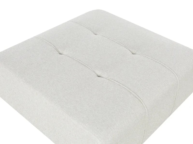 Orlen Ottoman – Contemporary Design with Natural Wood Frame