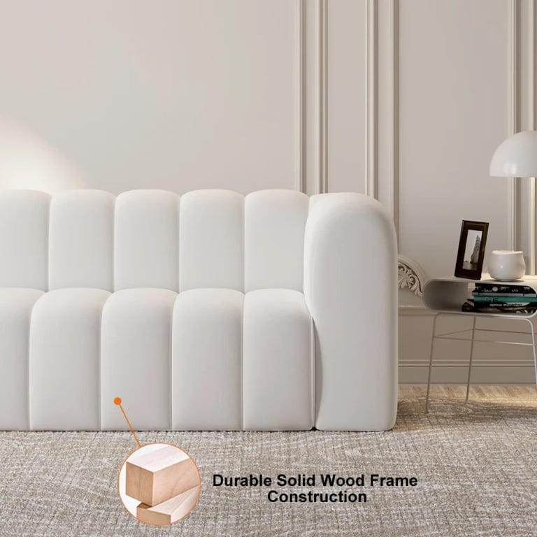 Picture of Della Sofa – Natural Wood