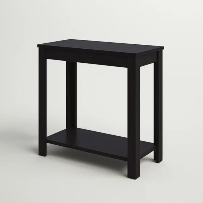 صورة طاوله جانبيه خشب طبيعي -فانديت