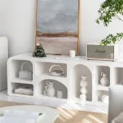 Picture of Silven Modular TV & Bookcase Unit – Natural Wood