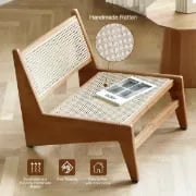 صورة كرُوكو كرسي لاونج جاباندي – من الخشب الطبيعي والراتان