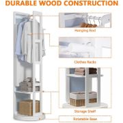 Picture of Santa Wide Jewelry Armoire with Mirror