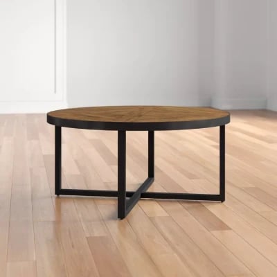 Dillwyn Cross Legs Coffee Table