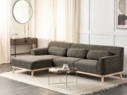 Picture of Milano L-Shaped Sectional – Natural Wood