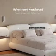 Picture of Serenity Upholstered Bed – Modern Comfort & Style