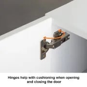 Picture of Venela Modern Sideboard Natural wood with Metal legs