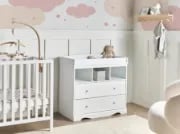 Rangio Baby Natural wood Changing Unit.