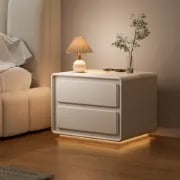 Picture of Nova Natural Wood Nightstand – Glow Base