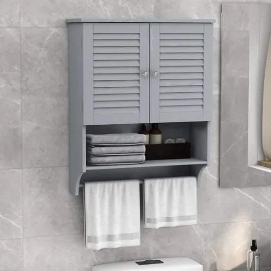 Picture of Jevara Natural wood Bathroom Cabinet