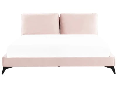 Lusso Upholstered Bed – Double-Pillow Padded Headboard