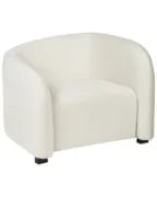 Luvora - Curved Velvet Armchair