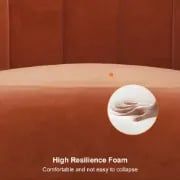 Picture of Wegen Curved Sofa - Natural Wood