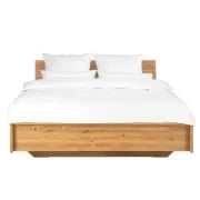 Orlan Storage Bed -Natural Wood