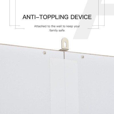 Bilo Kitchen Storage Cabinet – Natural Wood with Smart Organization