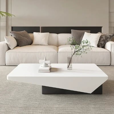 Picture of Divvia Natural Wood Coffee Table  with drawer storage