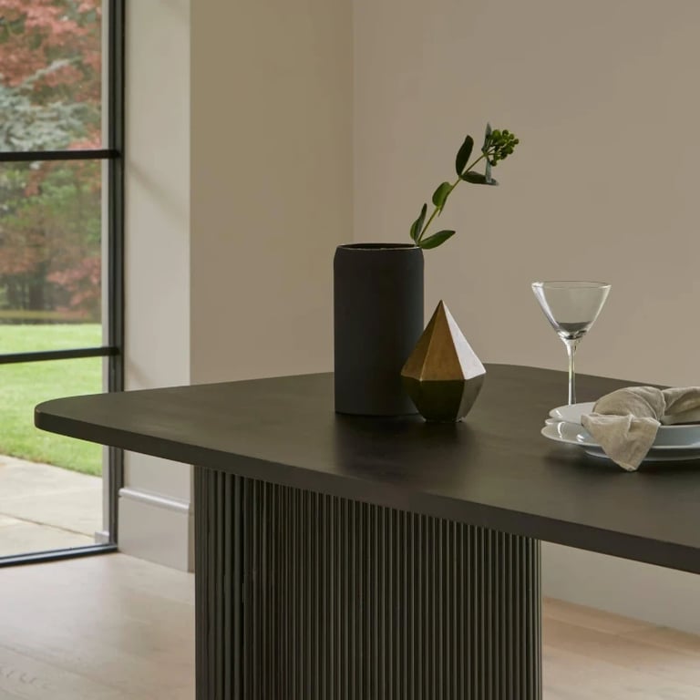 Picture of Zano Modern Natural Wood Dining Table